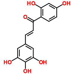 2',3,4,4',5-五羟基查耳酮结构式