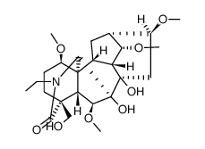 16-Oxo-lycoctonin Structure