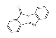isoindolo[2,3-a]benzimidazol-11-one结构式