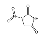 1-nitrohydantoin Structure