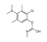 [2-chloro-4-(dimethylamino)-3,5-dimethylphenyl] N-methylcarbamate Structure