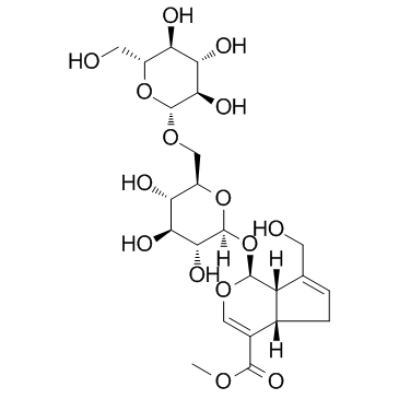 Genipin-1-O-gentiobioside Structure