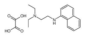 N1,N1-二甲基-N2-(萘-1-基)乙烷-1,2-二胺草酸盐结构式