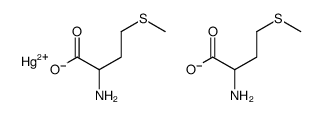 2-amino-4-methylsulfanylbutanoate,mercury(2+) Structure