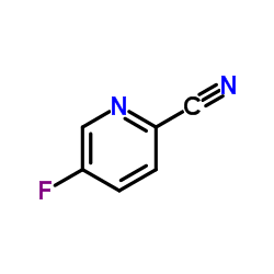 2-氰基-5-氟吡啶结构式