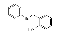 2-(phenylselanylmethyl)aniline Structure