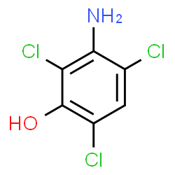 3-Amino-2,4,6-trichlorophenol Structure