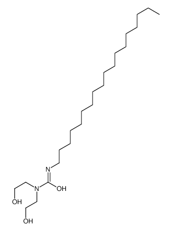 N,N-二(2-羟乙基)-N-十八烷基脲结构式