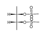 meso-2,3-bis(methanesulfonyloxy)butane结构式