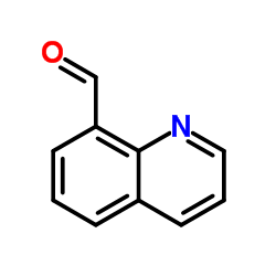 8-喹啉甲醛结构式