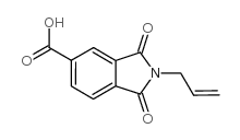 2-烯丙基-1,3-二氧代异吲哚啉-5-羧酸结构式