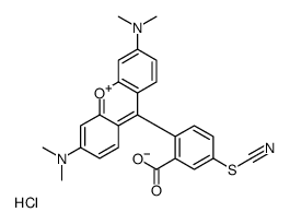 tetramethylrhodamine thiocyanate Structure