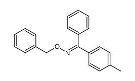 4-methyl-benzophenone-(O-benzyl oxime ); benzyl ether from anti-p-tolyl-phenyl ketoxime Structure