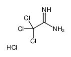 2,2,2-三氯盐酸乙脒盐酸盐结构式