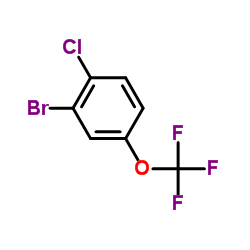 2-Bromo-1-chloro-4-(trifluoromethoxy)benzene structure