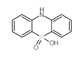 Phenophosphazine, 5,10-dihydro-10-hydroxy-, 10-oxide Structure