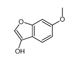 3-Benzofuranol,6-methoxy- Structure