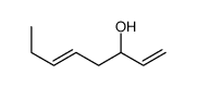 (E)-1,5-octadien-3-ol Structure