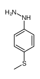 (4-(METHYLTHIO)PHENYL)HYDRAZINE Structure