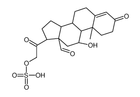 aldosterone 21-sulfate Structure