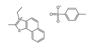 3-ethyl-2-methylnaphtho[2,1-d]thiazolium toluene-p-sulphonate结构式
