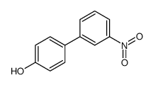 4-(3-硝基苯基)苯酚结构式
