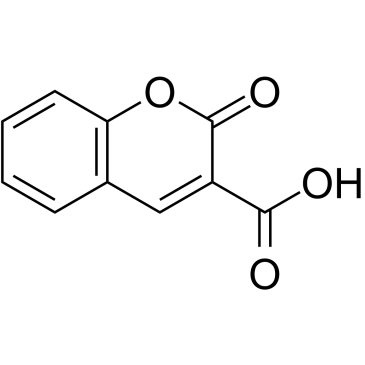 香豆素-3-羧酸结构式