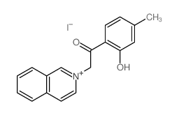 1-(2-hydroxy-4-methyl-phenyl)-2-isoquinolin-2-yl-ethanone结构式