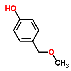 4-甲氧甲基苯酚结构式