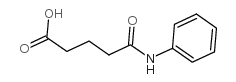 戊二酸单(N-苯基)胺酯结构式