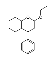 l'ethoxy-3 phenyl-5 oxa-2 bicyclo[4,4,0] decene-1 Structure