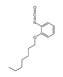 1-heptoxy-2-isocyanatobenzene结构式