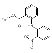 Benzoic acid,2-[(2-nitrophenyl)amino]-, methyl ester结构式
