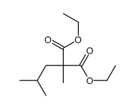 diethyl 2-methyl-2-(2-methylpropyl)propanedioate结构式