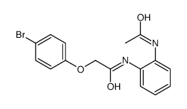 N-(2-acetamidophenyl)-2-(4-bromophenoxy)acetamide Structure