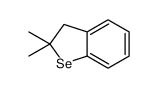 2,2-dimethyl-3H-1-benzoselenophene Structure