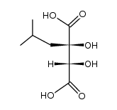(2R,3S)-2,3-dihydroxy-2-isobutylsuccinic acid Structure
