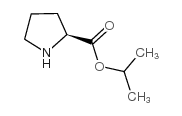 L-脯氨酸异丙基酯结构式
