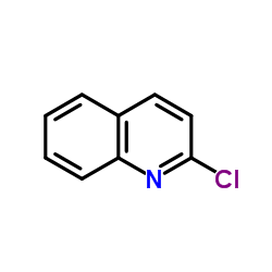 2-氯喹啉结构式