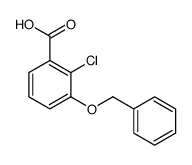 2-chloro-3-phenylmethoxybenzoic acid Structure