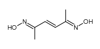 hex-3-ene-2,5-dione dioxime结构式