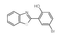 (6E)-6-(3H-benzothiazol-2-ylidene)-4-bromo-cyclohexa-2,4-dien-1-one Structure