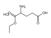 1-ethyl L-2-aminoglutarate hydrochloride structure