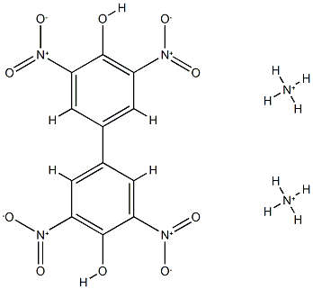 4,4'-Bis(ammonium oxy)-3,3',5,5'-tetranitro-1,1'-biphenyl结构式