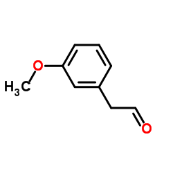 (3-Methoxyphenyl)acetaldehyde Structure