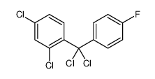 2,4-dichloro-1-[dichloro-(4-fluorophenyl)methyl]benzene结构式