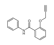 N-Phenyl-2-(2-propynyloxy)benzamide结构式
