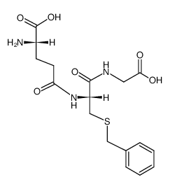S-benzylglutathione结构式