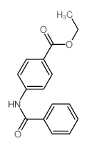 ETHYL p-BENZAMIDOBENZOATE structure