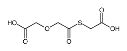 3-Oxa-6-thia-5-ketooctanedioic Acid结构式